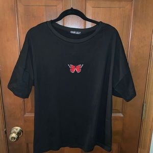 Cute Shein Butterfly T-Shirt